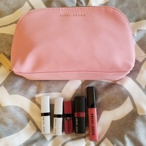 Bobbi Brown Crushed Lip Minis & Makeup Bag Tint Gloss